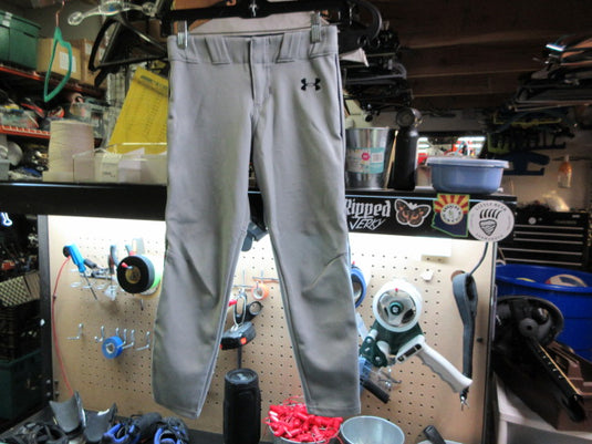 Used Under Armour Open Bottom Baseball Pants - Size Youth Small