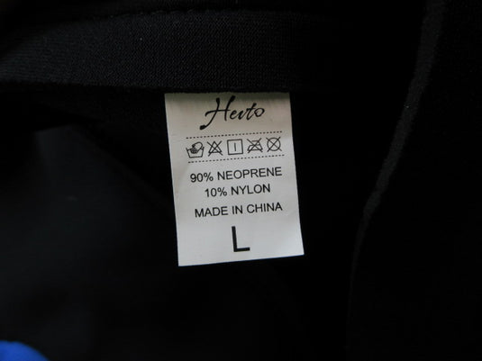 Used Hevto Men Wetsuit 3/2mm - Size Large