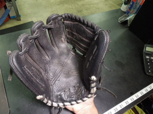 Used Rawlings Encore Series EC1175-8B LHT 11.75" Black Leather Glove