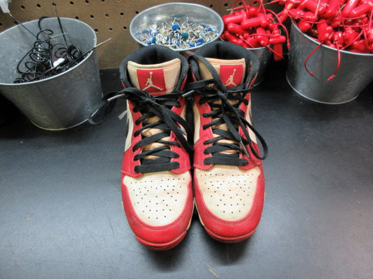 Used Jordan 1 Mid Football Cleats - Size Youth 5