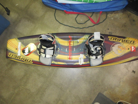 Used Obrien Freestyle 142cm Wakeboard *Tear On Binding*