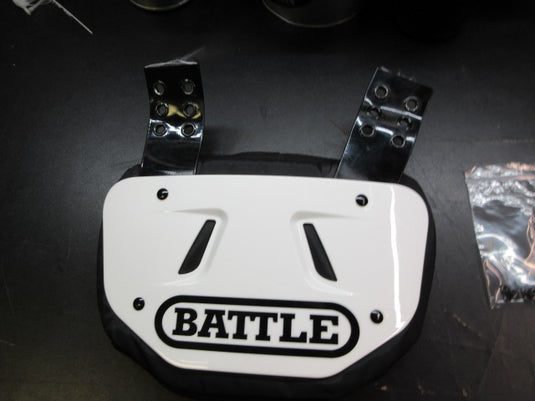 Used Battle Football Back Plate