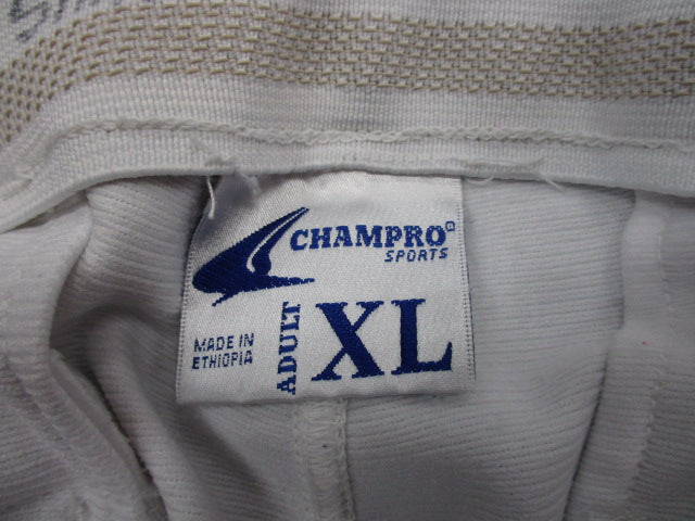 Load image into Gallery viewer, Used Champro White Elastic Bottom Baseball Pant Adult XL
