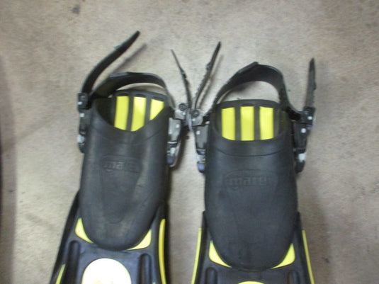 Used Mares Volo Power Open Heel Scuba Fins Size Regular