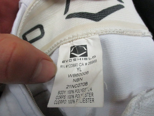 Used Evoshield Elastic Bottom Size Youth Large Baseball Pant