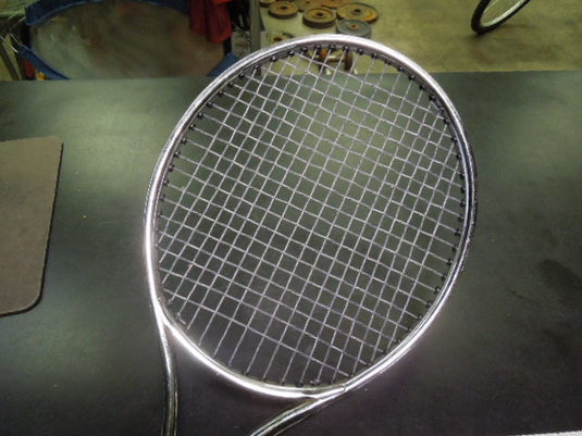 Used Slazenger SFS-100 Tempered Steel Tennis Racket with Sleeve