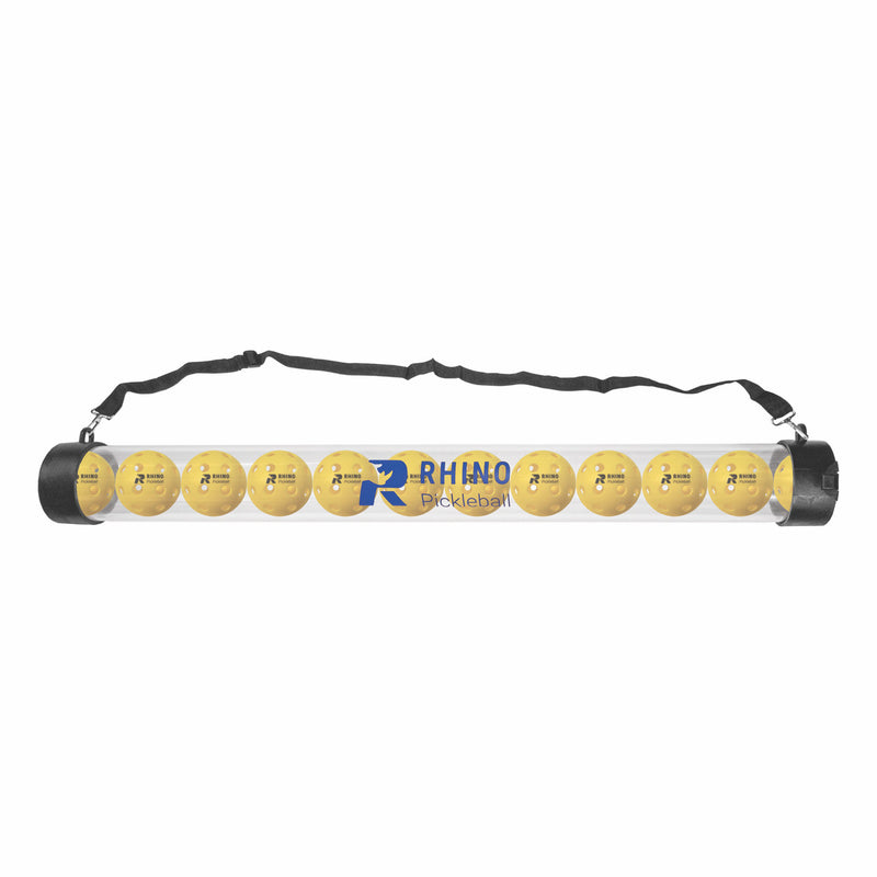 Load image into Gallery viewer, NEW RHINO PICKLEBALL RETRIEVAL &amp; STORAGE TUBE -  HOLDS 12 PICKLEBALLS
