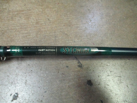 Used St Croix legend EC66MHF 6"6" Fishing Pole