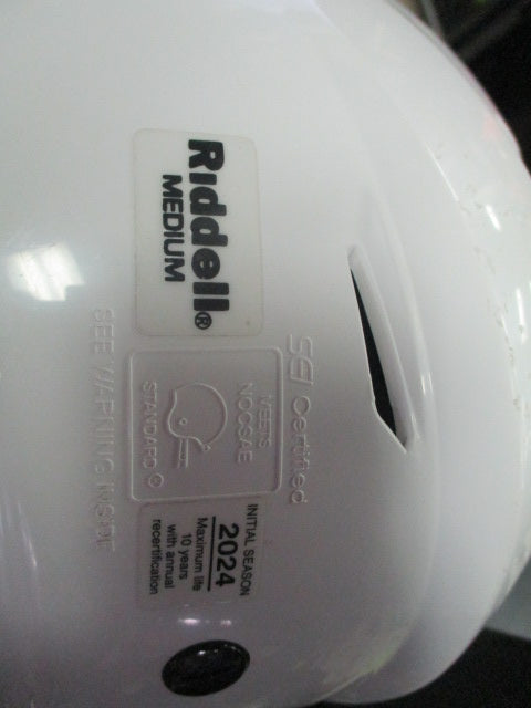 Load image into Gallery viewer, Used Riddell Speedflex Youth Medium Football Helmet INITIAL SEASON 2024
