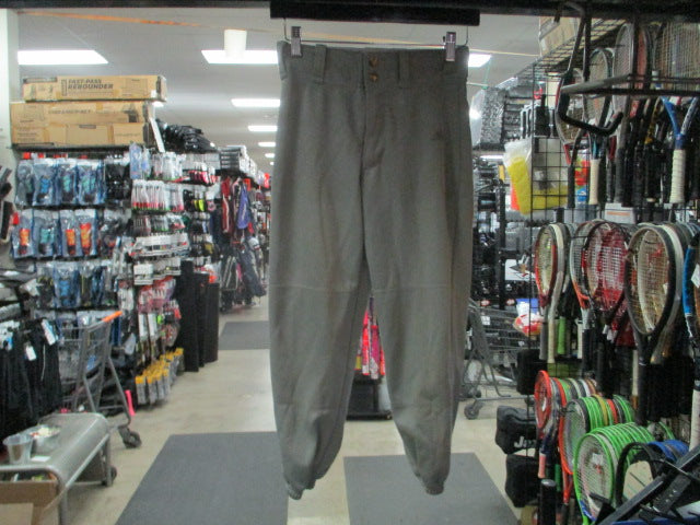 Load image into Gallery viewer, Used Adidas Grey Youth Medium Baseball Pant
