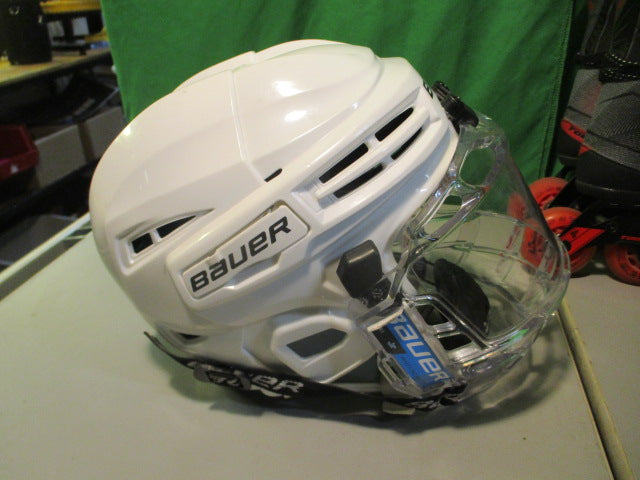 Load image into Gallery viewer, Used Bauer Prodigy Size 6- 6 5/8 Hockey Helmet W/ Bauer Concept 3 Face Guard
