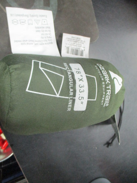 Used Ozark Trail Breathable Polyester Camping Sleeping Bag Liner