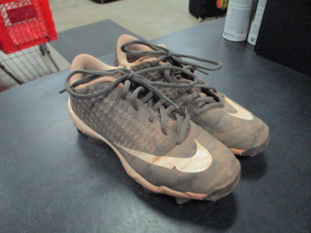 Load image into Gallery viewer, Used Nike Youth Fastflex Vaporl Cleats Black Size 3Y
