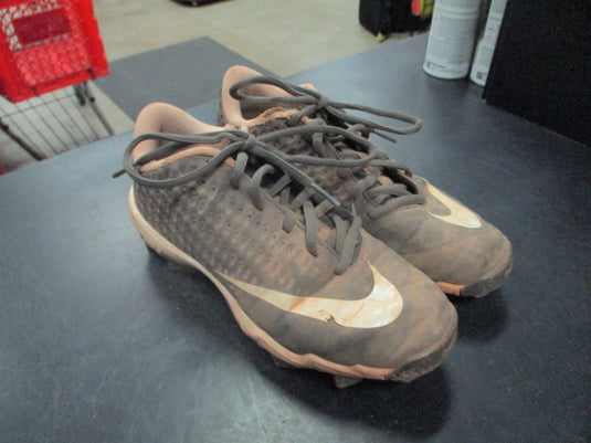 Used Nike Youth Fastflex Vaporl Cleats Black Size 3Y