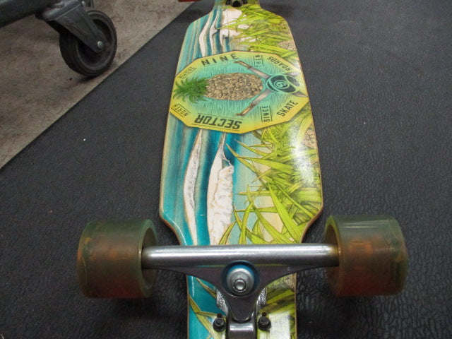 Load image into Gallery viewer, Used Sector 9 Bamboo Lookout 38&quot; MINI Longboard
