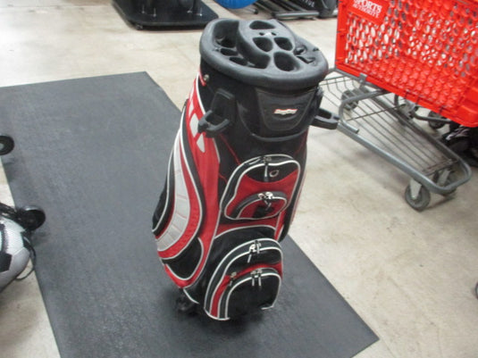 Used Bag Boy Golf Cart Bag with 14 Slots Revolver Top