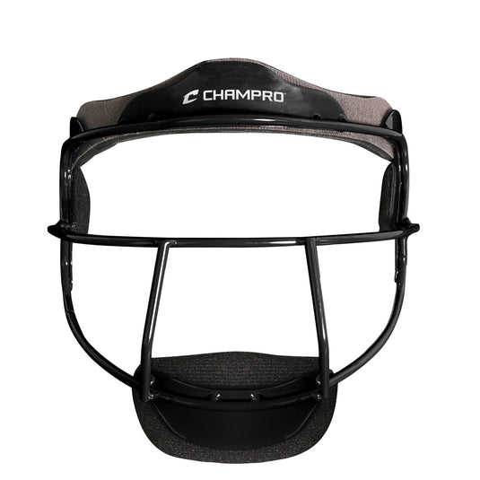 New Champro The Grill Defensive Fielder's Facemask - Youth Black