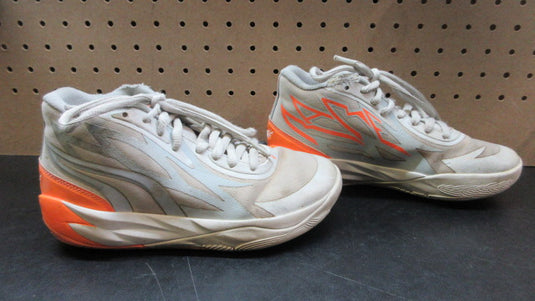 Used Puma Mens MB.02 LaMelo Ball 'Gorange - Size 4.5