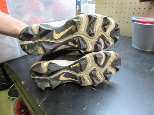 Used Nike Alpha Huarache Keystone Mid Baseball Cleats - Size Youth 3