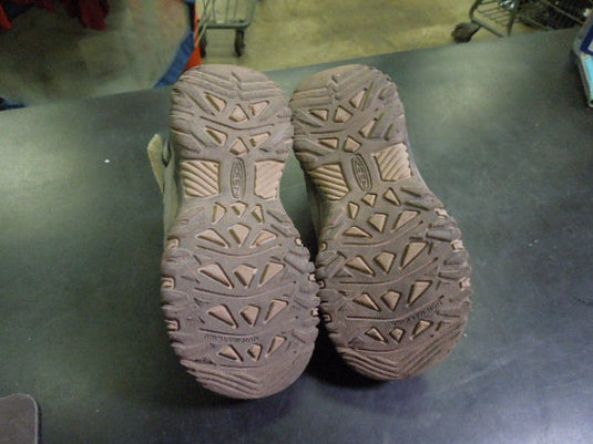 Used KEEN Kids Targhee IV Waterproof Hiking Boots Size 12