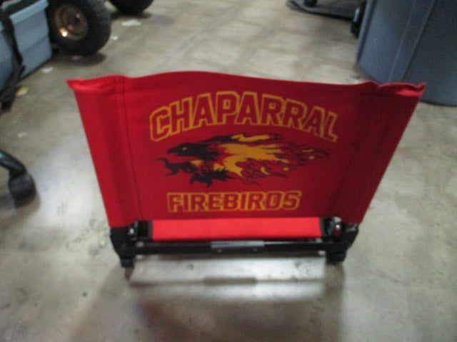 Load image into Gallery viewer, Used The Stadium Chair Company Red &quot;Chaparral Firebirds&quot; Stadium Seat
