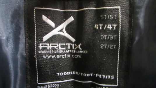Used Artix Toddler Snow Bib - Size 4T
