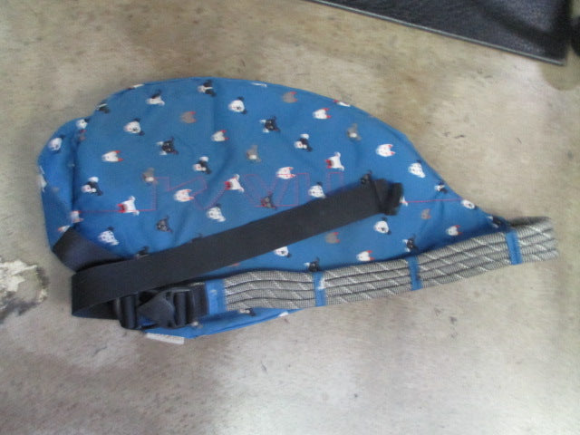 Load image into Gallery viewer, Used KAVU Blue Sling Rope Bag Puppitude Dogs
