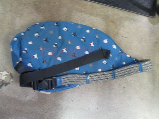 Used KAVU Blue Sling Rope Bag Puppitude Dogs
