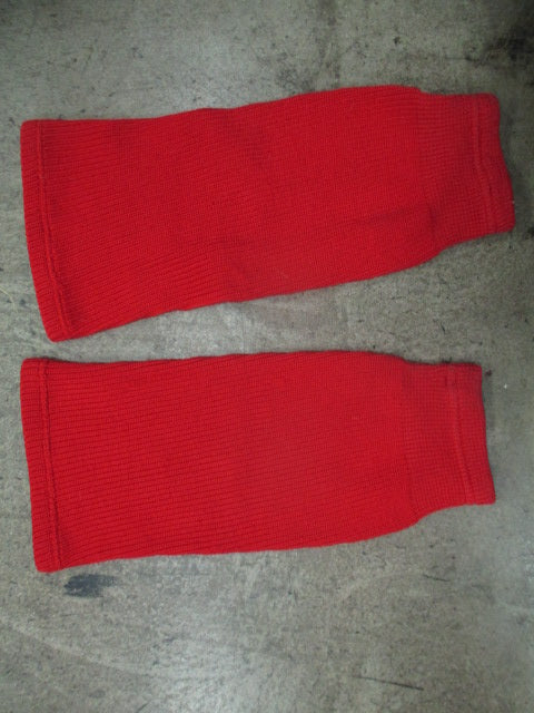 Used Red Hockey Socks