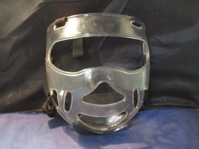 Load image into Gallery viewer, Used Martial Headgear Clear Face Shield
