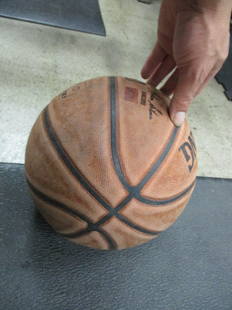 Load image into Gallery viewer, Used Spalding Silver Series Game Replica Basketball

