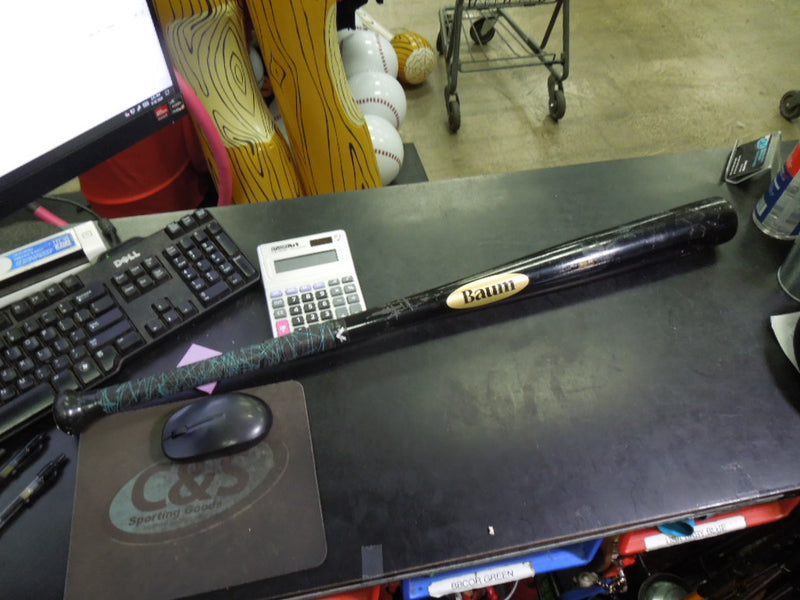 Load image into Gallery viewer, Used Baum Gold Edition AAA Pro Maple BBCOR Wood Baseball Bat 32.5 in 29.5 oz -3
