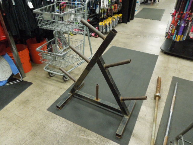Load image into Gallery viewer, Used 6 Prong Old School Cast Iron Plate Tree

