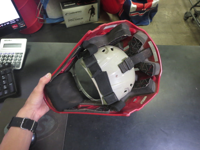 Load image into Gallery viewer, Used Rawlings Renegade Jr RevA Catchers Helmet Size 6 1/2 - 7
