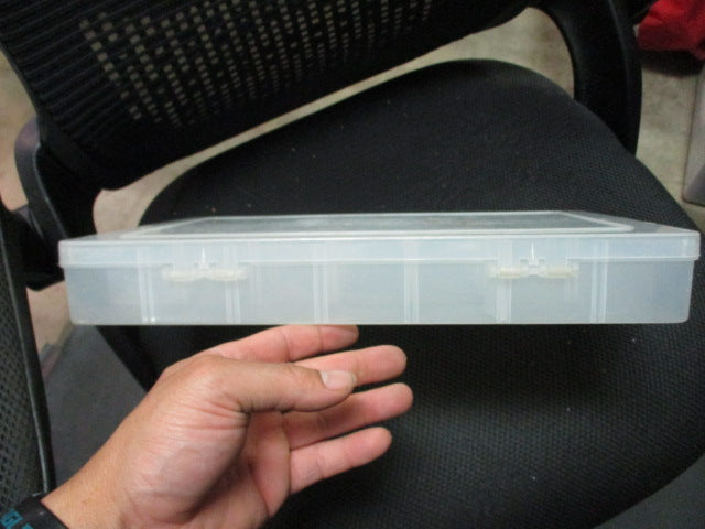 Load image into Gallery viewer, Used Clear Fishing Tackle Box
