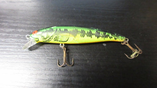 Used Fire Tiger Bass Crankbait Fishing Lure - small wear