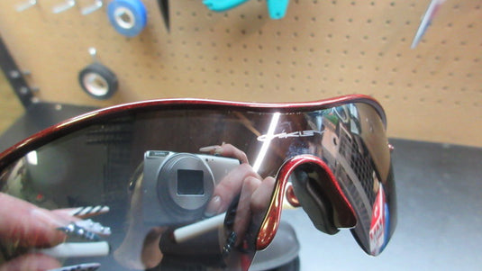 Used Oakley Radar Sunglasses with extra Clear Lens & Hard Case