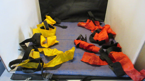 Used Franklin Flag Football Belts - 4 each color