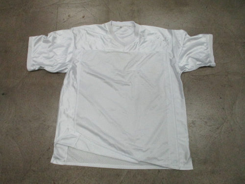 Used White Adult XL Football Practice Jersey