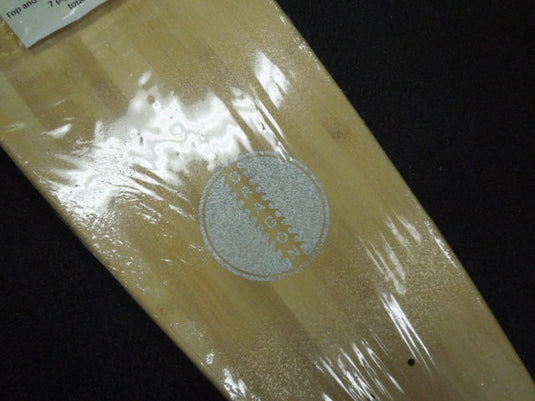 Used Dragon Wood 44" Longboard Deck with Natural Grip