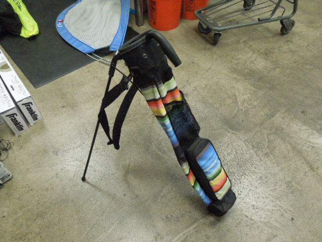 Load image into Gallery viewer, Used Multi Color Sunday Golf Stand Bag with Rain Cover
