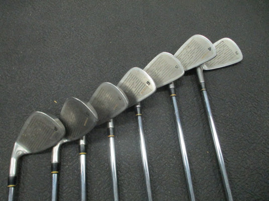 Used Top Flite Tour Ti Senior A Flex Iron Set 3-PW (Missing 8 Iron)