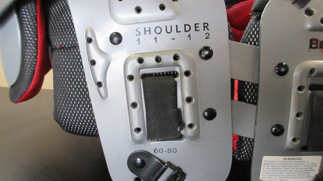 Load image into Gallery viewer, Used Adams Beast Shoulder Pads - 11&quot;-12&quot; 60-80LBS
