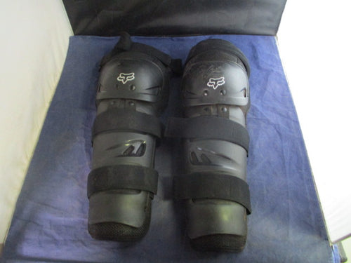 Used Fox Launch Sport Shin Guards Size Adult