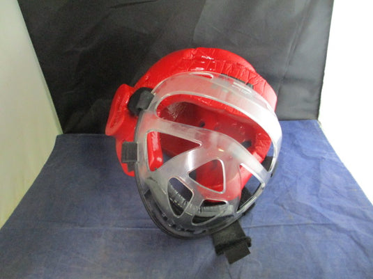bike helmet head foam Used Champion Foam Head Gear w/ Macho Face Shield – cssportinggoods