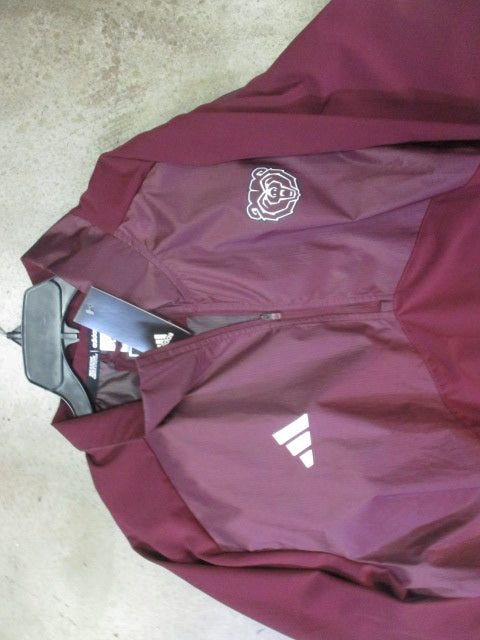 Load image into Gallery viewer, Adidas Maroon Lightweight 1/4 Zip Jacket Size XL
