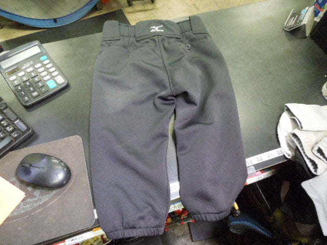 Load image into Gallery viewer, Used Mizuno Knicker Bottom Black Baseball Pants Size YM

