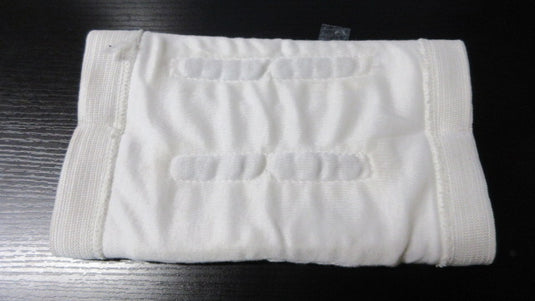Used White Knee Sleeve w/ Metal Support - wear