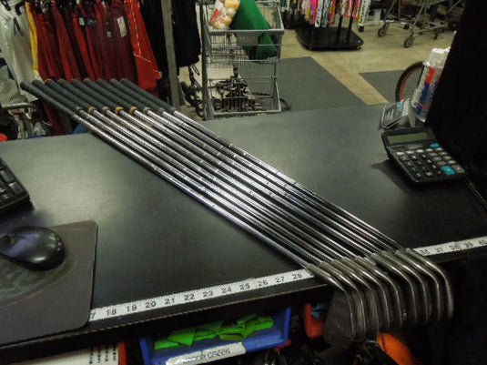 Used Ping EYE2 Black Dot 9pc Matching Serials 2-9 Iron & Wedge RH Iron Set