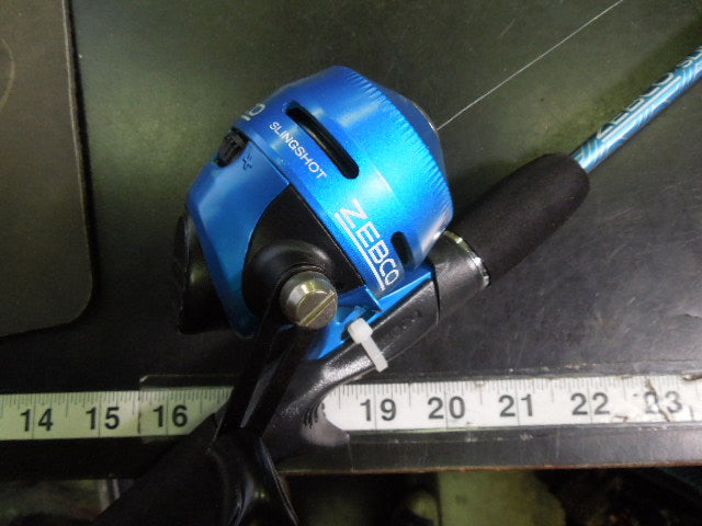 Load image into Gallery viewer, Used Zebco Slingshot Combo Fishing Pole
